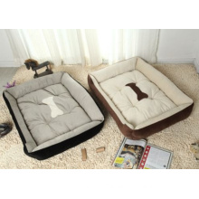 Bone Printed Style Soft Warm Pet Bed